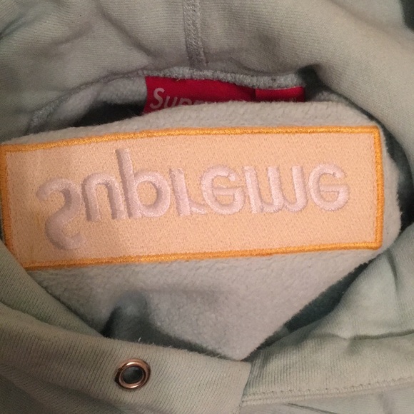 SOLD!!! Supreme FW17 Ice Blue Box Logo - Picture 3 of 3